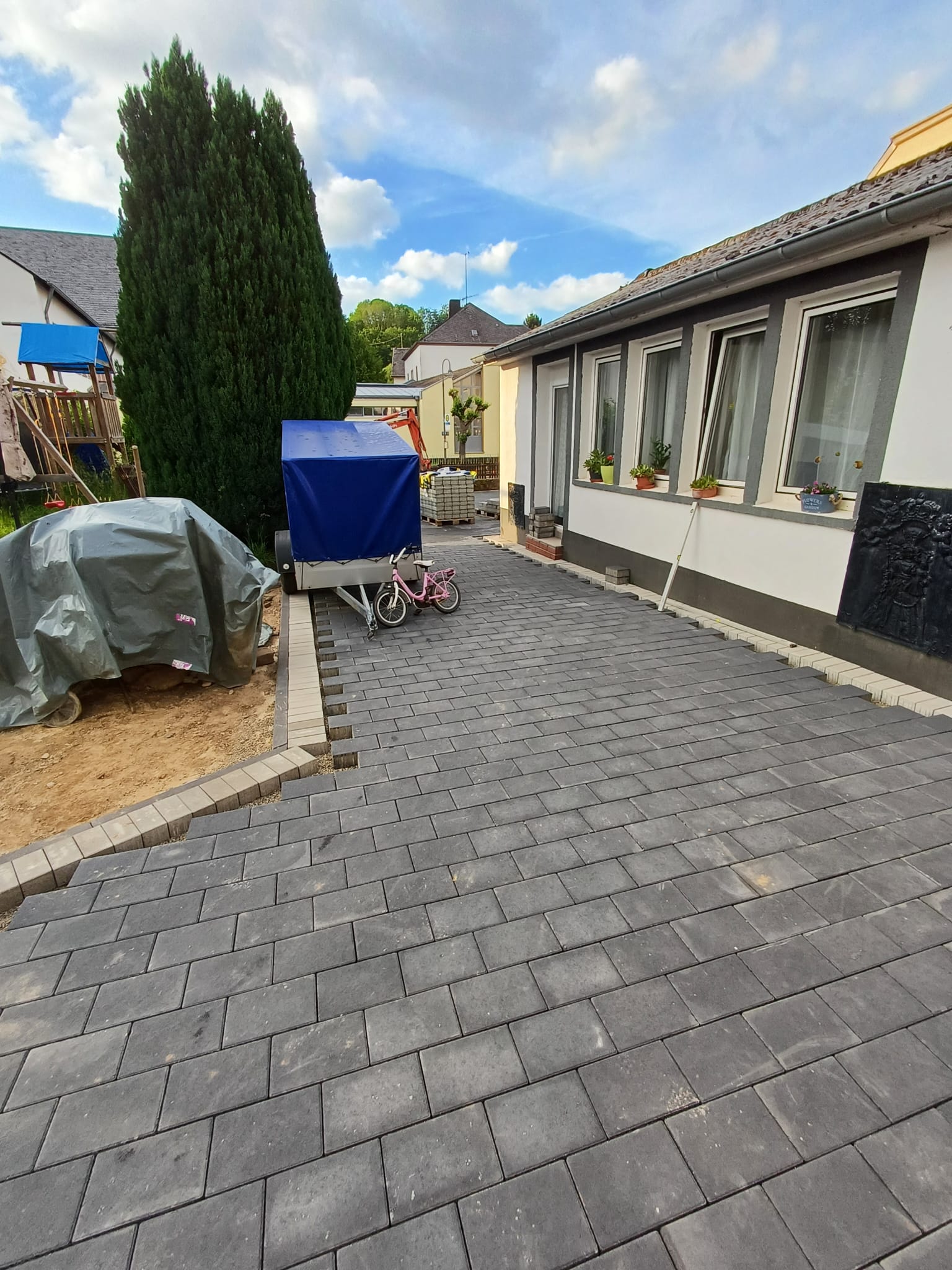 Bau-Ma Pflaster Projekt