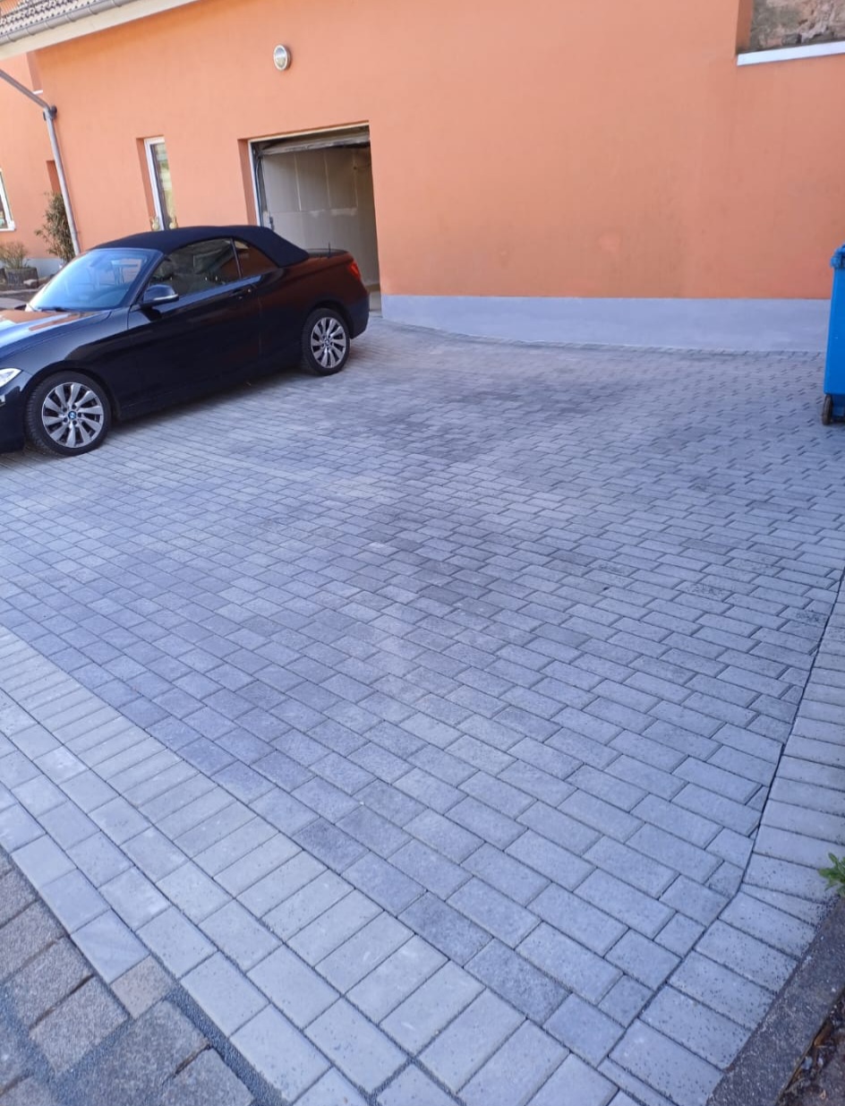 Pflasterarbeiten Einfahrt