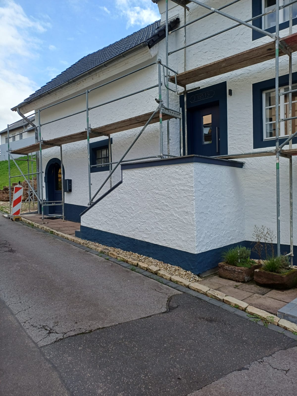 Fassadensanierung mit Gerüst